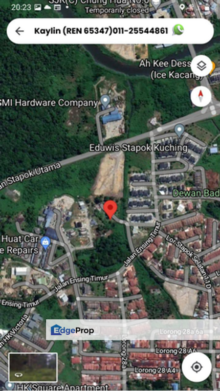 Stapok Mixed Zone Land for sale, Sarawak, Kuching