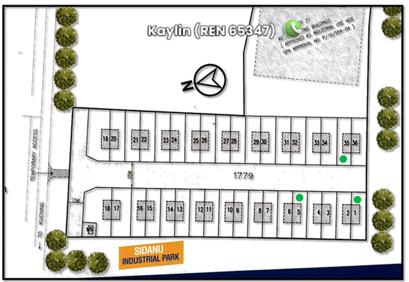 Sidanu Industrial Park Kuching for Sale