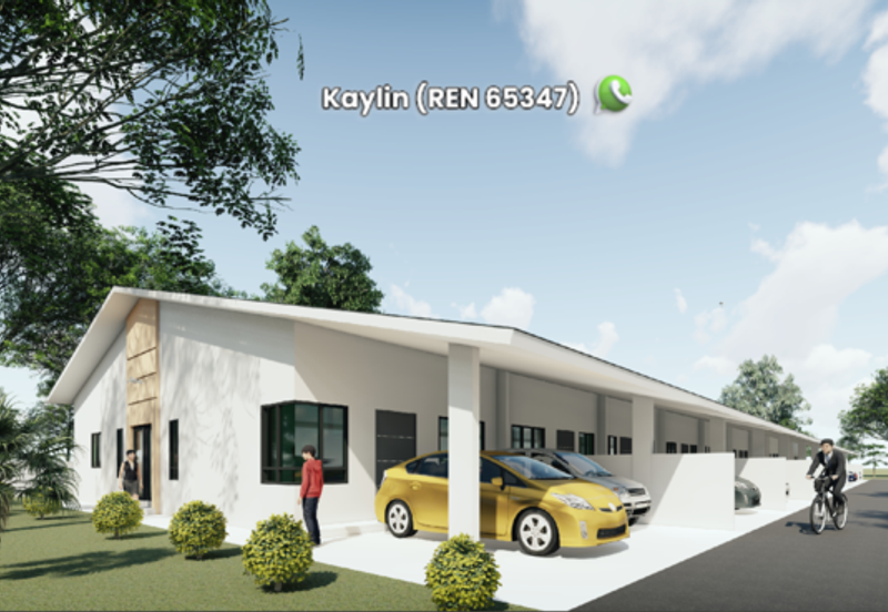 Single Storey Terrace at Taman Harmoni Rose, Miri open for booking