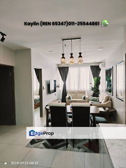 Fully furnished 3 bedrooms at Metrocity, Matang Jaya for sale, , 