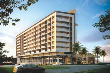 Summervale, Fully Furnished serviced apartment just behind KPJ at BDC, Stutong, Saradise