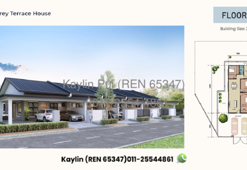 Landeh Delight - Single-storey Terrace at 10th Mile Landeh Padawan