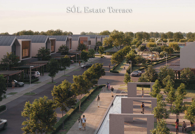 SÓL Estate Courtyard home (Double Storey Terrace) at Arang Road West open for booking