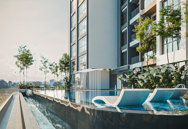 3 bedrooms at The Charlotte Residence Serviced Apartment @ Pending is open for booking 