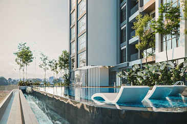 3 bedrooms at The Charlotte Residence Serviced Apartment @ Pending is open for booking 