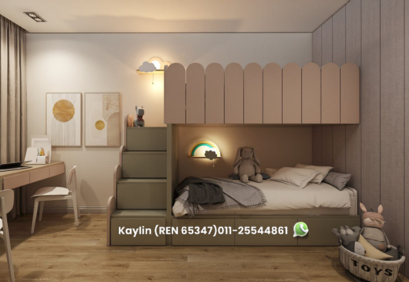 3 bedrooms at The Charlotte Residence Serviced Apartment @ Pending is open for booking 