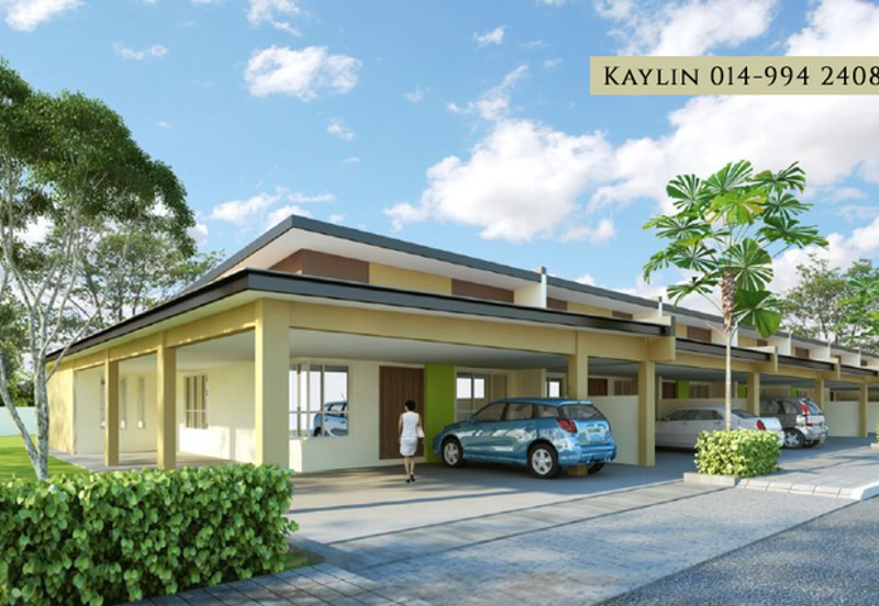 New Landed house Single Storey Terrace @ Marina Jaya Phase 2, Taman Malihah open for booking