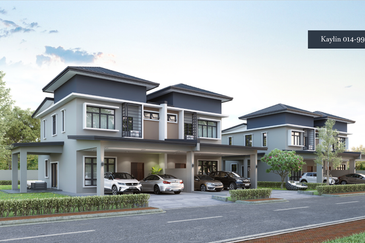 Double Storey Semi-Detached at Taman Yo Jia, 12th Mile Kuching for sale