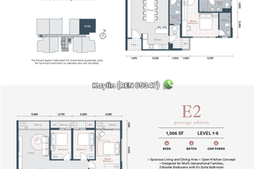 4 bedrooms at SkyVilla Condominium open for booking