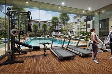 lower unit townhouse at Marq Suites, Batu Kawah Kuching for sale