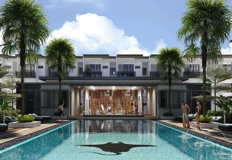 lower unit townhouse at Marq Suites, Batu Kawah Kuching for sale