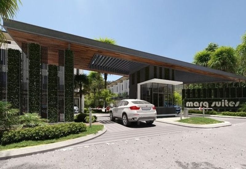 lower unit townhouse at Marq Suites, Batu Kawah Kuching for sale