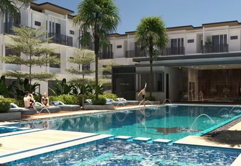 lower unit townhouse at Marq Suites, Batu Kawah Kuching for sale