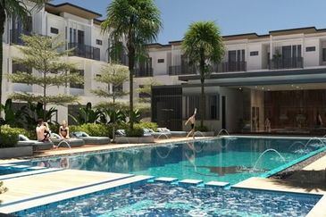 lower unit townhouse at Marq Suites, Batu Kawah Kuching for sale