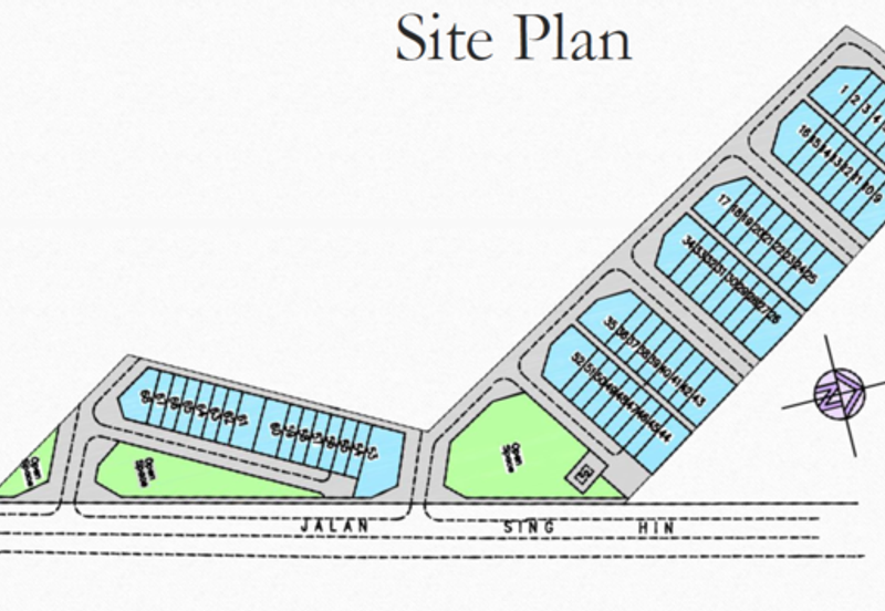Double Storey Terrace at Taman Merlin at 8th Mile, Kuching - Open for Booking