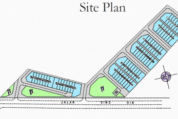 Double Storey Terrace at Taman Merlin at 8th Mile, Kuching - Open for Booking