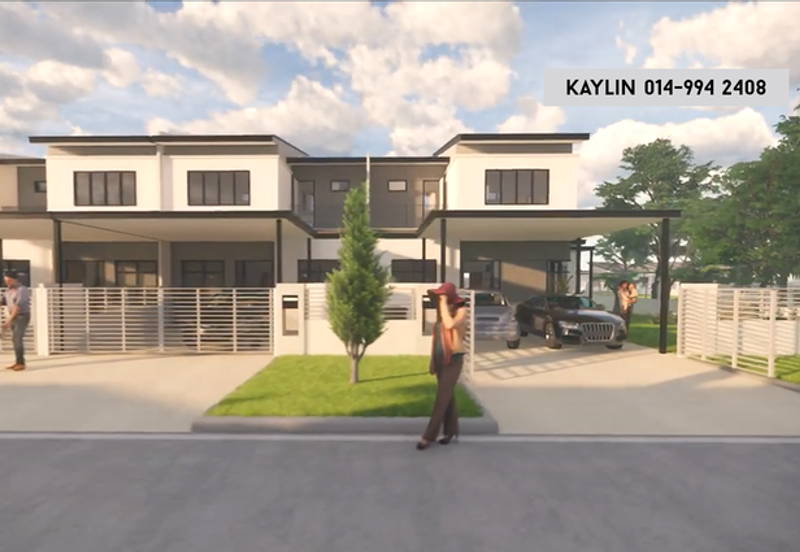 Single Storey Terrace Corner Taman Sri Tuang for sale. Last phase last unit