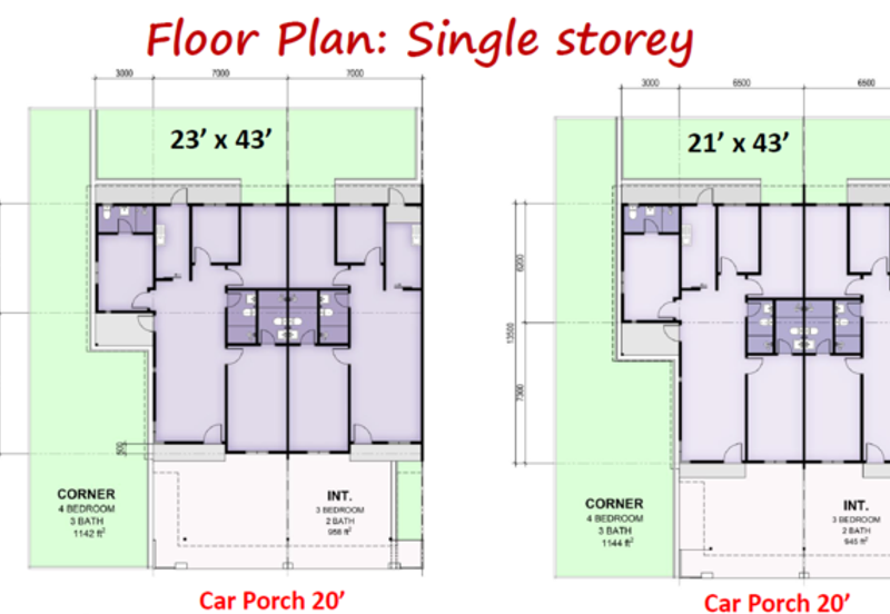 Single Storey Terrace Corner Taman Sri Tuang for sale. Last phase last unit