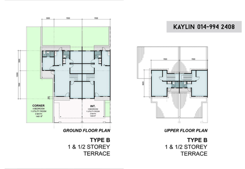 1 1/2 Storey Terrace Corner, Taman Sri Tuang Phase 4 Open for Booking! Samarahan landed house