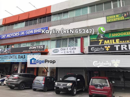 ground floor Shoplot at 7th Mile for rent, Sarawak, Kuching