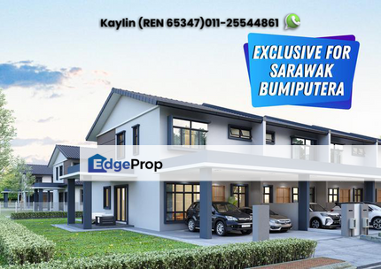 Double Storey Terrace at Taman Camar Indah, Petra Jaya Kuching is now open for booking, , 