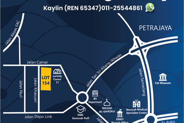 Double Storey Terrace at Taman Camar Indah, Petra Jaya Kuching is now open for booking