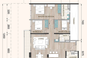 Onyx Residence@Galacity 3 bedrooms unit is now open for registration of interest