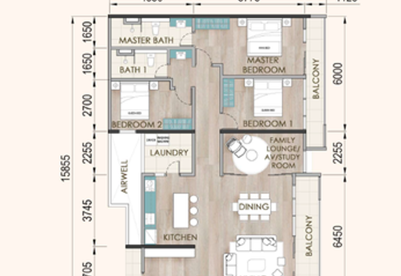 Onyx Residence@Galacity 3 bedrooms unit is now open for registration of interest