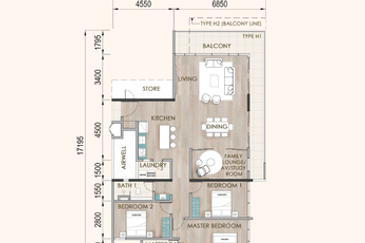 Onyx Residence@Galacity 3 bedrooms unit is now open for registration of interest