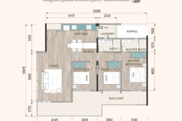 Onyx Residence@Galacity 3 bedrooms unit is now open for registration of interest