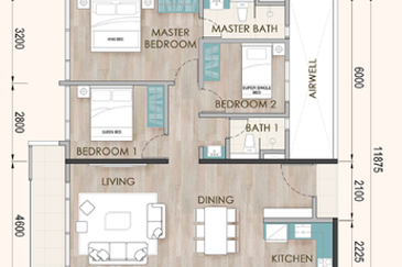 Onyx Residence@Galacity 3 bedrooms unit is now open for registration of interest