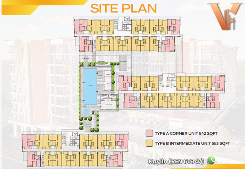 2-3 Bedrooms at Amber Residence, Kota Samarahan Open for Booking!