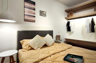 High Floor fully furnished units d'Millenia Serviced Apartment near UNIMAS, Kota Samarahan for sale