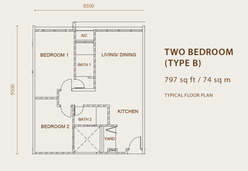 High Floor fully furnished units d'Millenia Serviced Apartment near UNIMAS, Kota Samarahan for sale