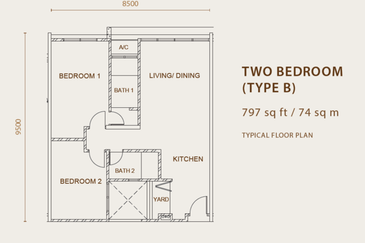 High Floor fully furnished units d'Millenia Serviced Apartment near UNIMAS, Kota Samarahan for sale
