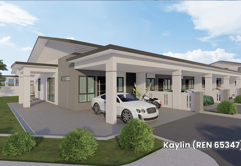 Single Storey Terrace Corner at Central Serian for sale