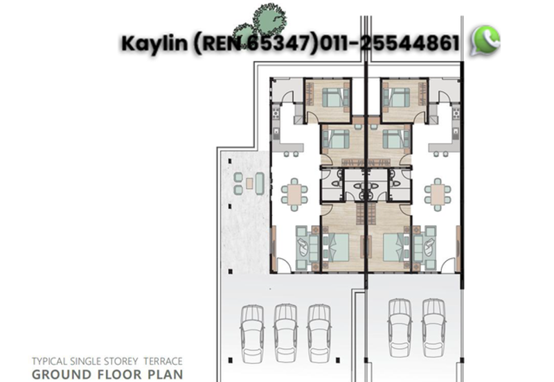 Single Storey Terrace Ava Gem for sale