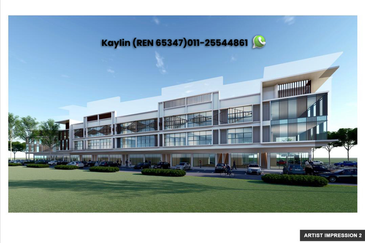 3-storey shoplot at Metrocity Matang for sale