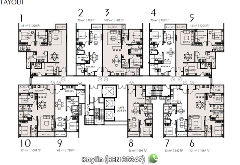 Upton Serviced Apartment @ Arang Road open for booking