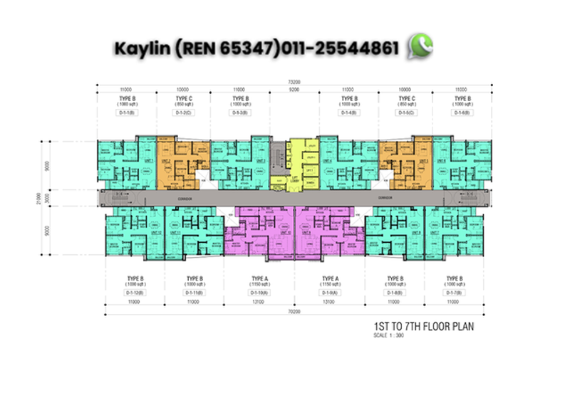 3 bedrooms unit for Ike Village Phase 3 - Perumahan Penjawat Awam Malaysia (PPAM) open for booking