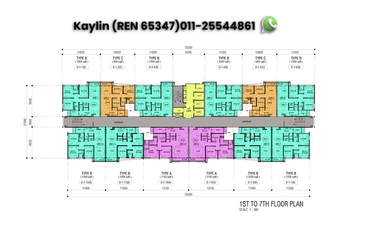 3 bedrooms unit for Ike Village Phase 3 - Perumahan Penjawat Awam Malaysia (PPAM) open for booking