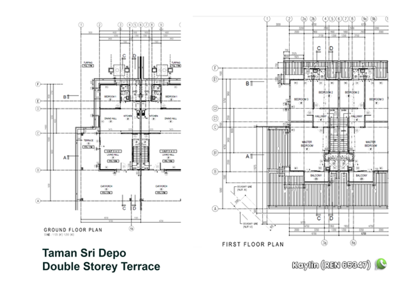 Double Storey Terrace at Taman Sri Depo for sale