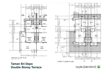 Double Storey Terrace at Taman Sri Depo for sale