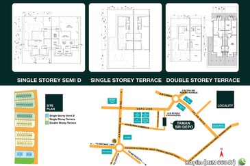 Double Storey Terrace at Taman Sri Depo for sale