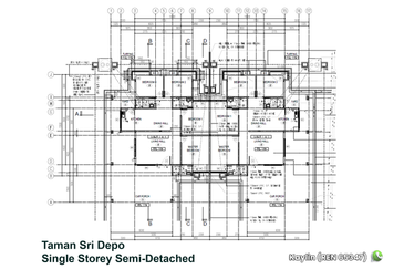 Single Storey Terrace/ Semi-Detached at Taman Sri Depo open for booking