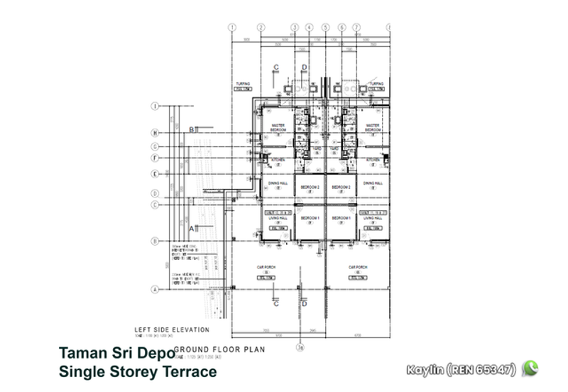 Single Storey Terrace/ Semi-Detached at Taman Sri Depo open for booking