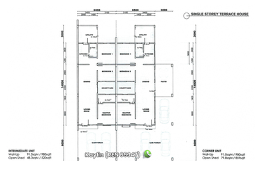Single Storey Terrace at Taman Ilham, opposite Aiman Mall, Samarahan. Open for booking