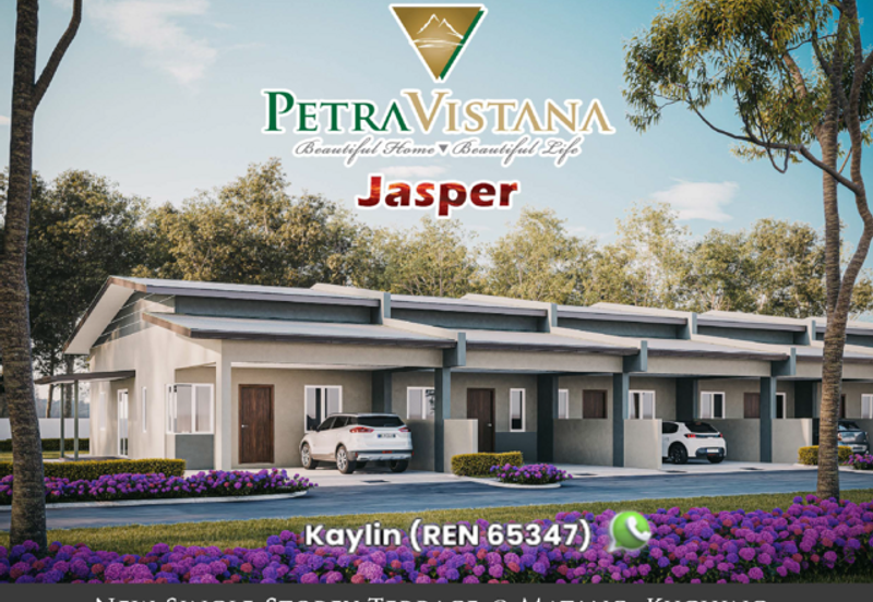 Single Storey Terrace Corner at Petra Vistana Jasper is now Open for Booking