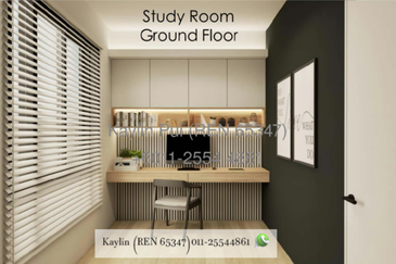 Lotus Residence Double Storey Terrace at 9th Mile Padawan for ale