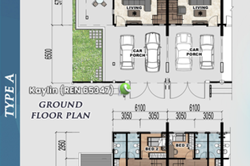 Double Storey Terrace CORNER House at Petra Vistana Larimar is now Open for Booking